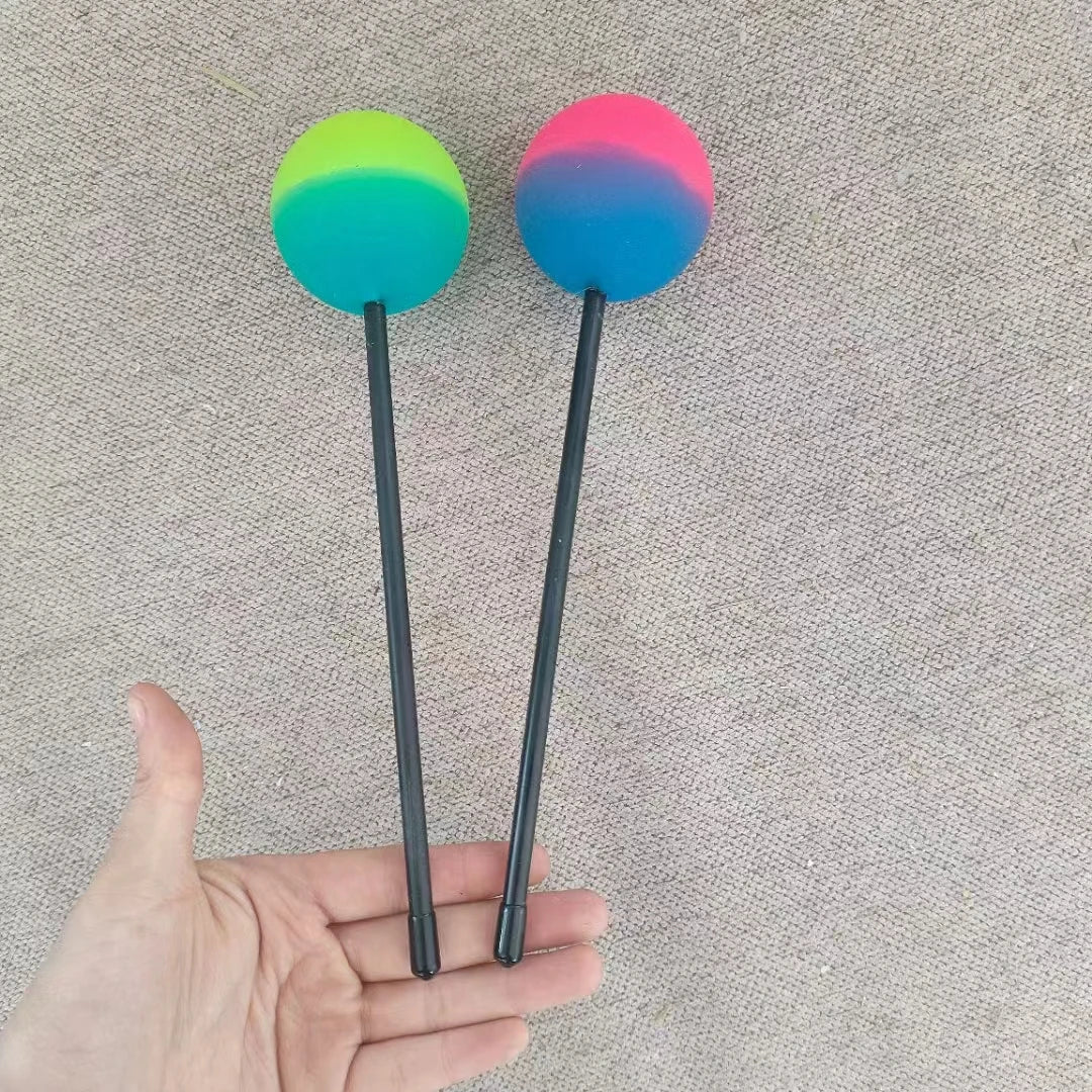 Colorful Silicone Whale Sound Gong Mallet Stick