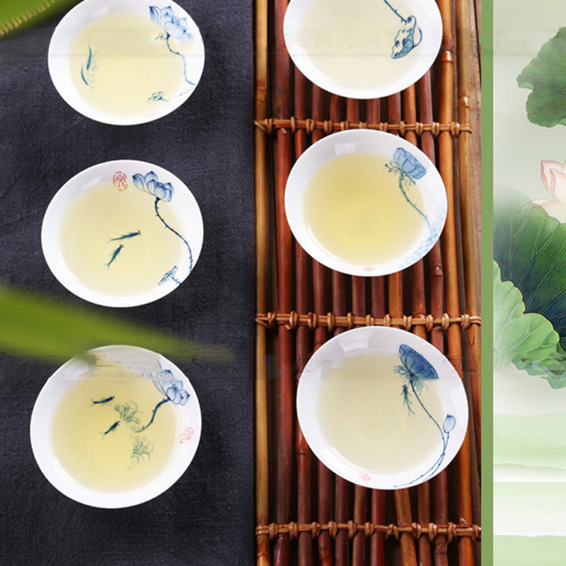Vintage Ceramic Kung Fu Tea Cup | Zen Decor 60ml