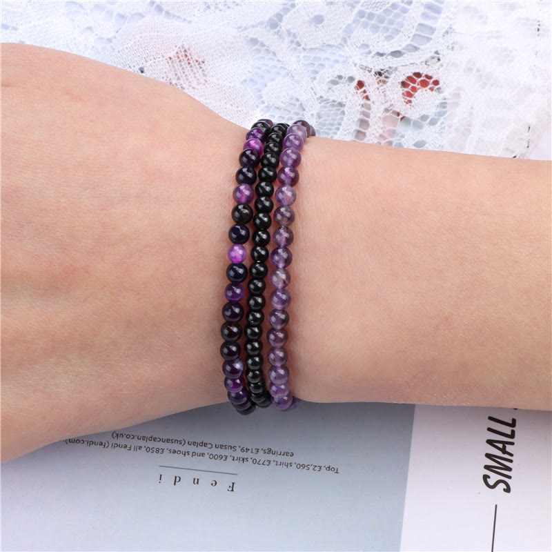 Natural Crystal Inner Peace Spiritual Bracelet Set