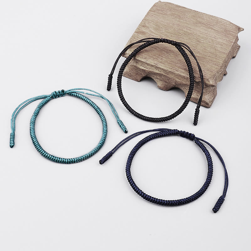 Handcrafted Tibetan King Kong Knot Strength Bracelet