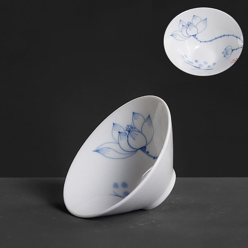 Vintage Ceramic Kung Fu Tea Cup | Zen Decor 60ml