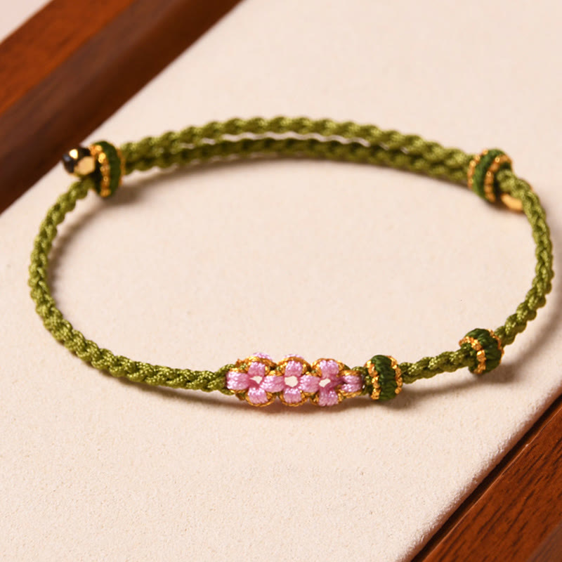 Handmade Red String Protection Bracelet for Renewal and Luck