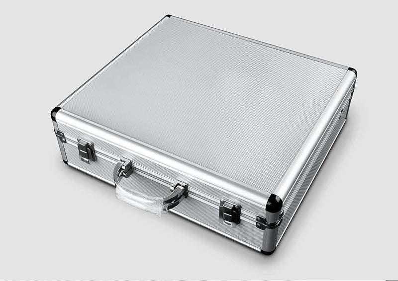 Aluminum briefcase with metal corners and handle for ABS Pan Flute C Key 26 Pipes