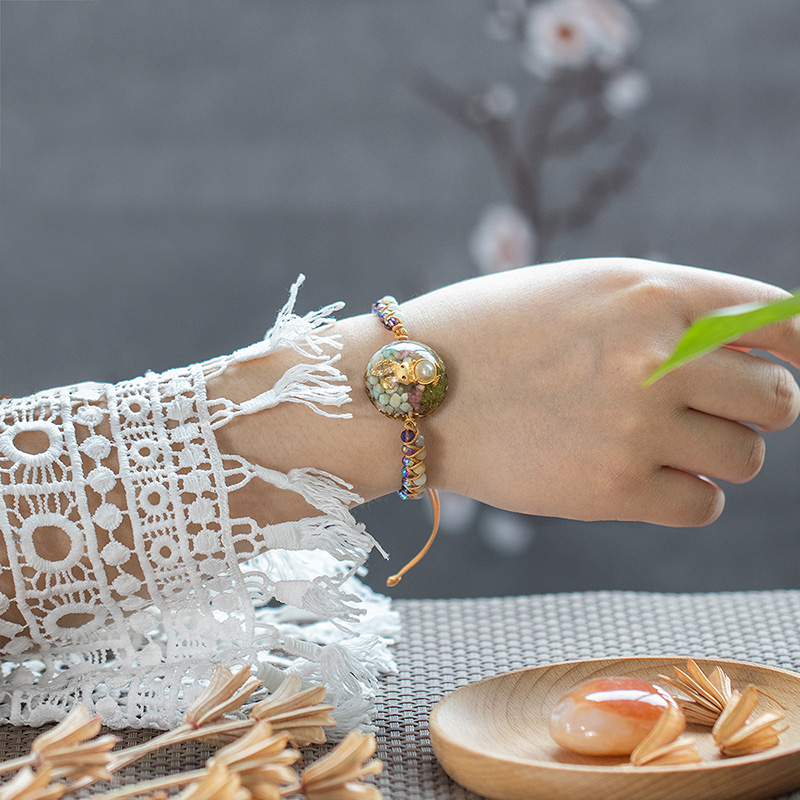 "Abundance Manifestation Orgone Bracelet"