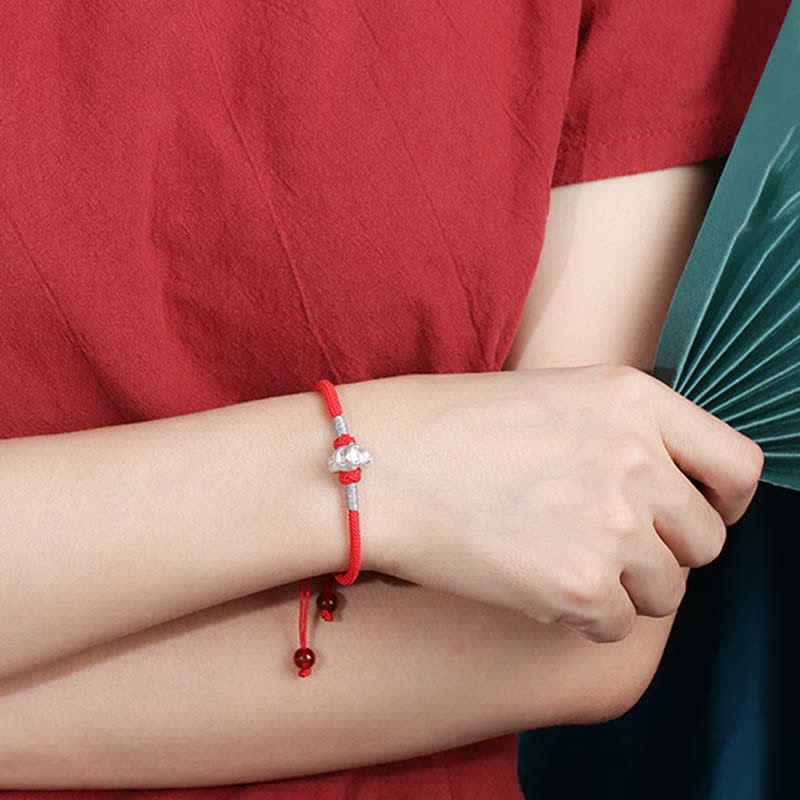 Sterling Silver Chinese Zodiac Luck & Strength Bracelet