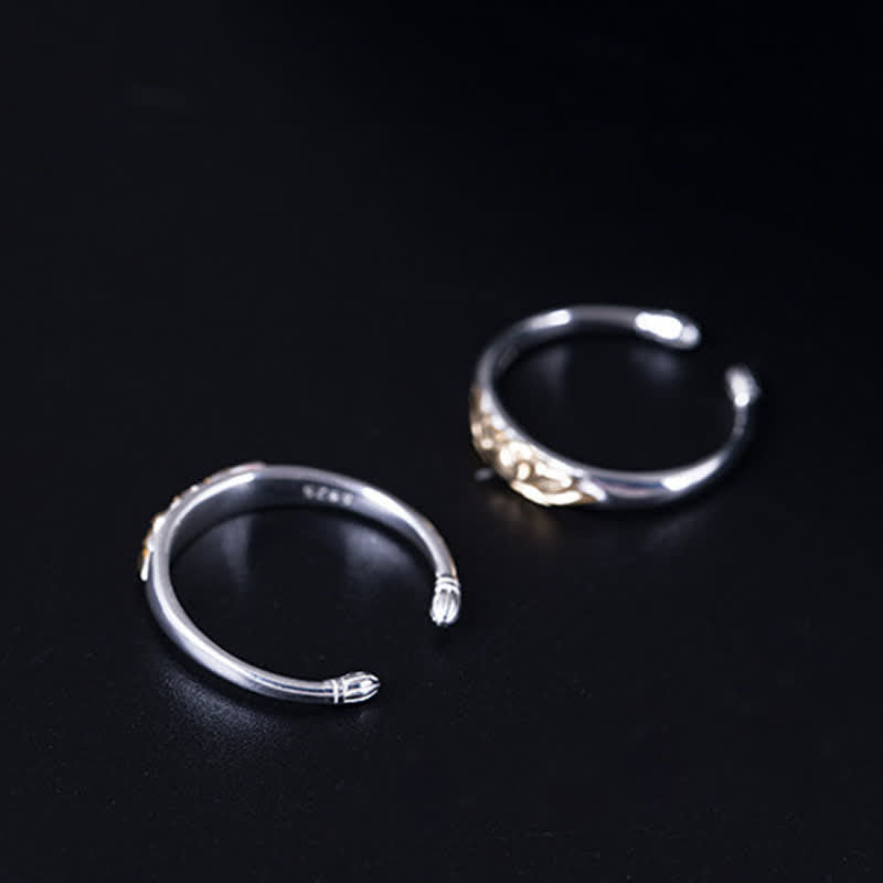 Adjustable 925 Sterling Silver Lotus Ring for New Beginnings