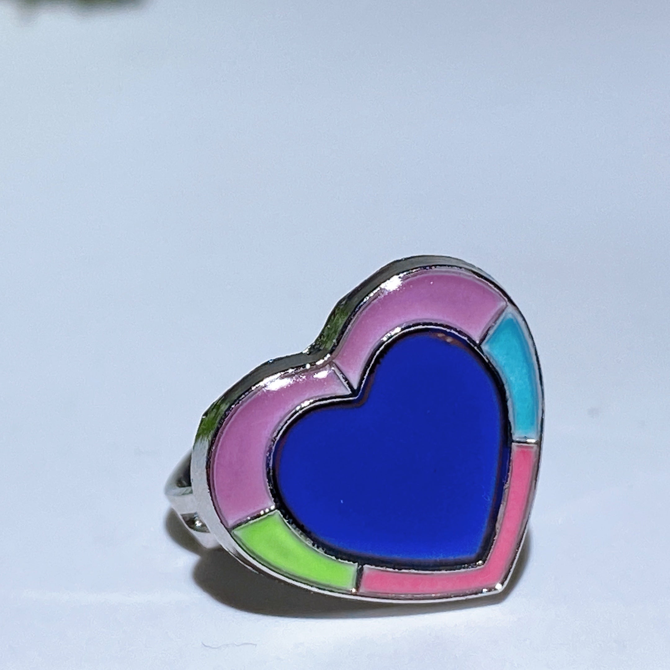 Adjustable Color Changing Crystal Healing Spiritual Ring