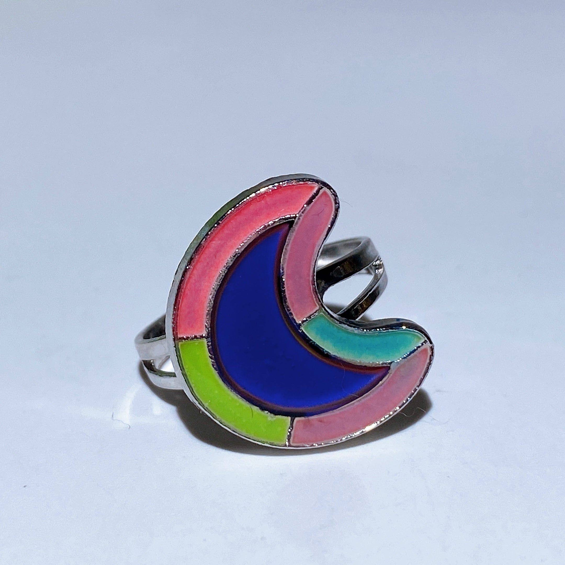 Adjustable Color Changing Crystal Healing Spiritual Ring