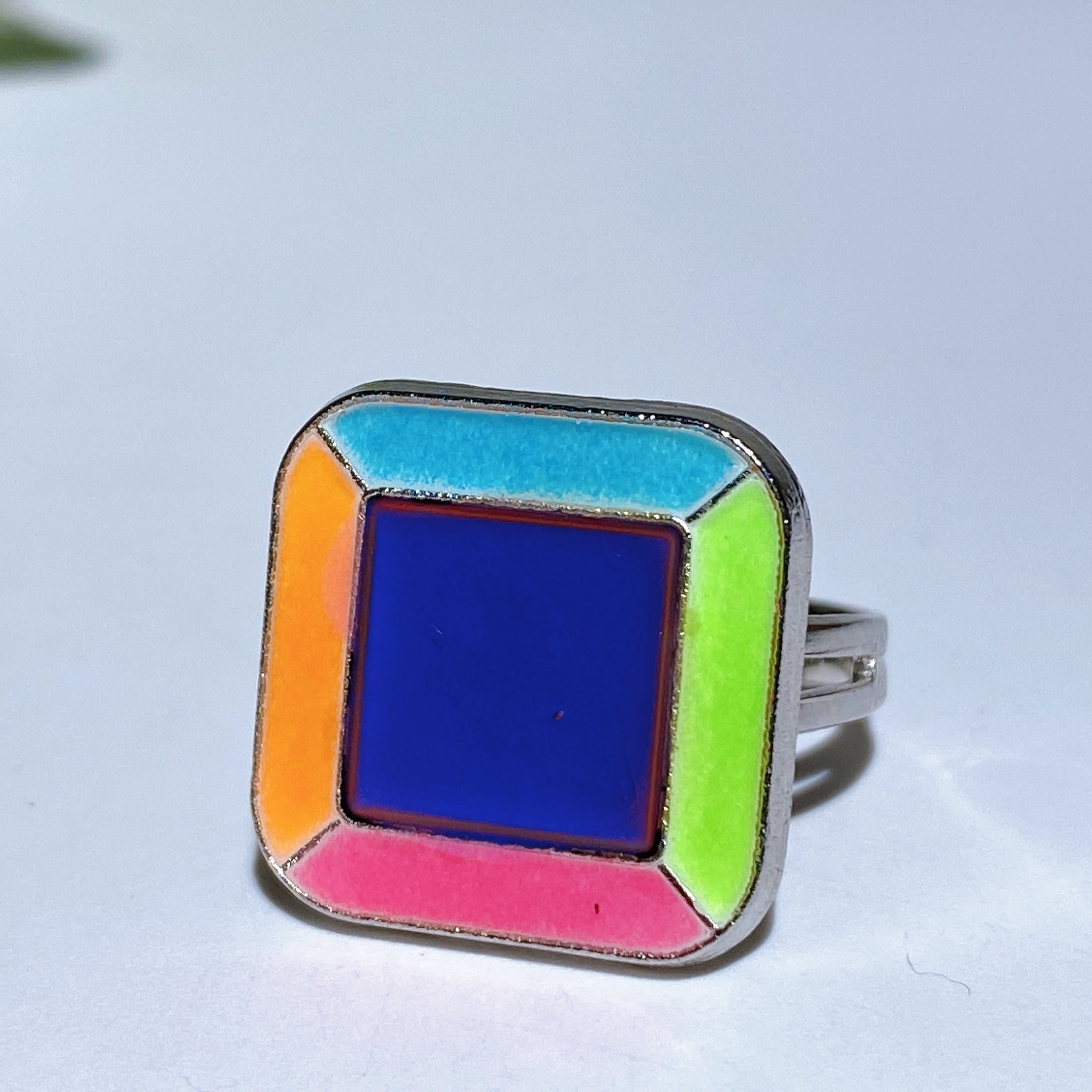 Adjustable Color Changing Crystal Healing Spiritual Ring