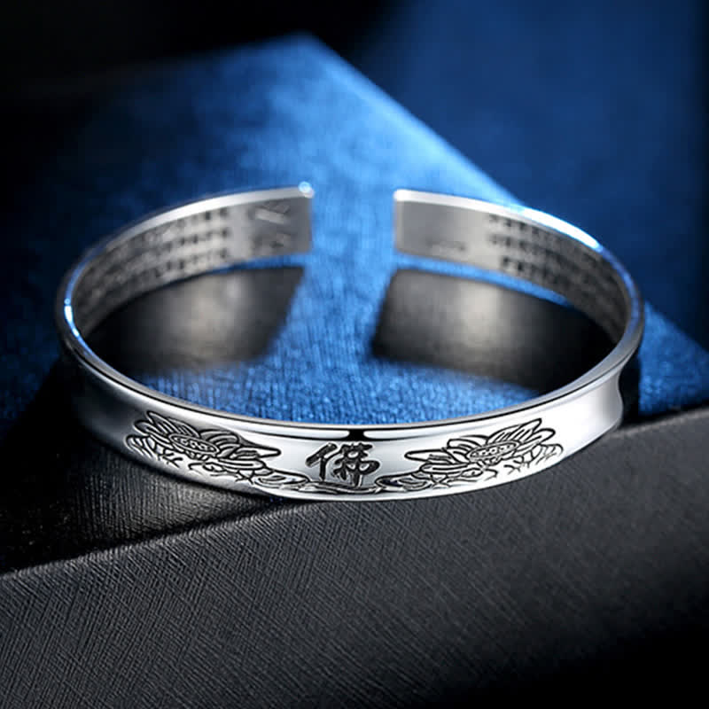 Adjustable Copper Lotus Bracelet for Enlightenment & New Beginnings