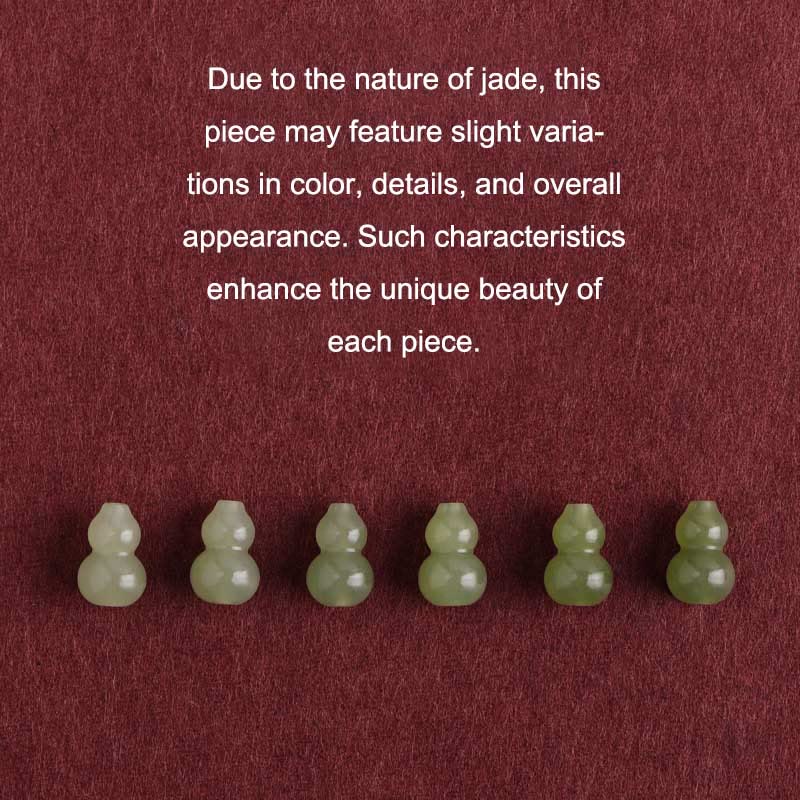 Adults Hetian Jade Gourd Protection Bracelet