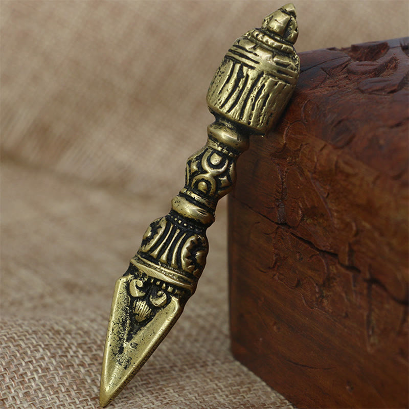Copper Dorje Vajra Small Meditation Decoration for Spiritual Power