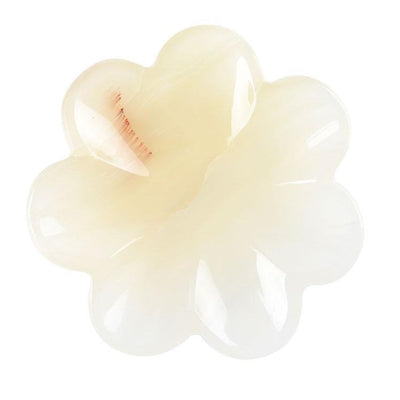 Afghan Jade Flower Shape Bowl 10cm Crystal Specimen