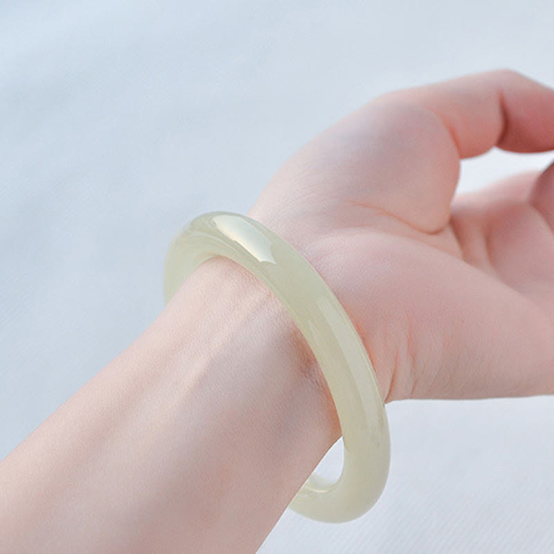 Afghanistan Jade Abundance Cuff Bracelet 54-56mm