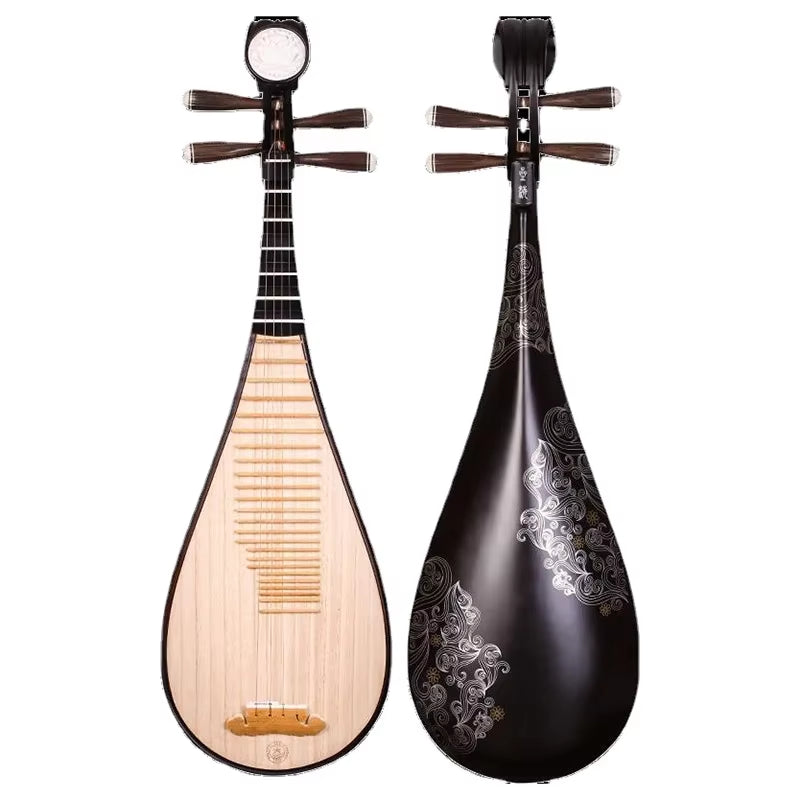 Lute Instrument Adult Pipa Beginners Professional Musical Instrument Gift Luxury African Rosewood Peony Headstock 8972XY