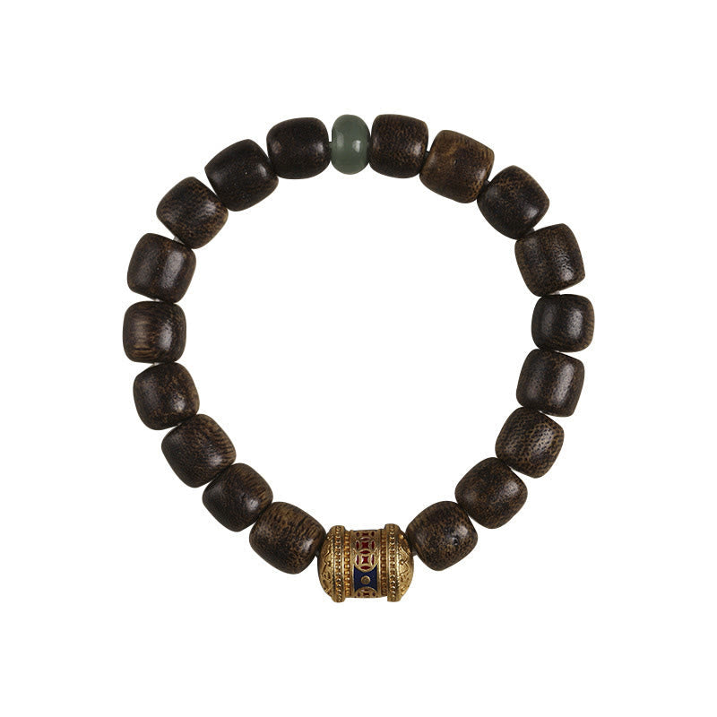 Agarwood Bracelet 14-15cm for Calm & Spiritual Strength