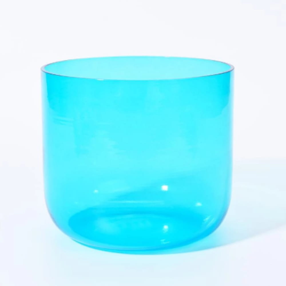 Alchemy Clear Blue G Note Crystal Singing Bowl - clear bowl - On sale