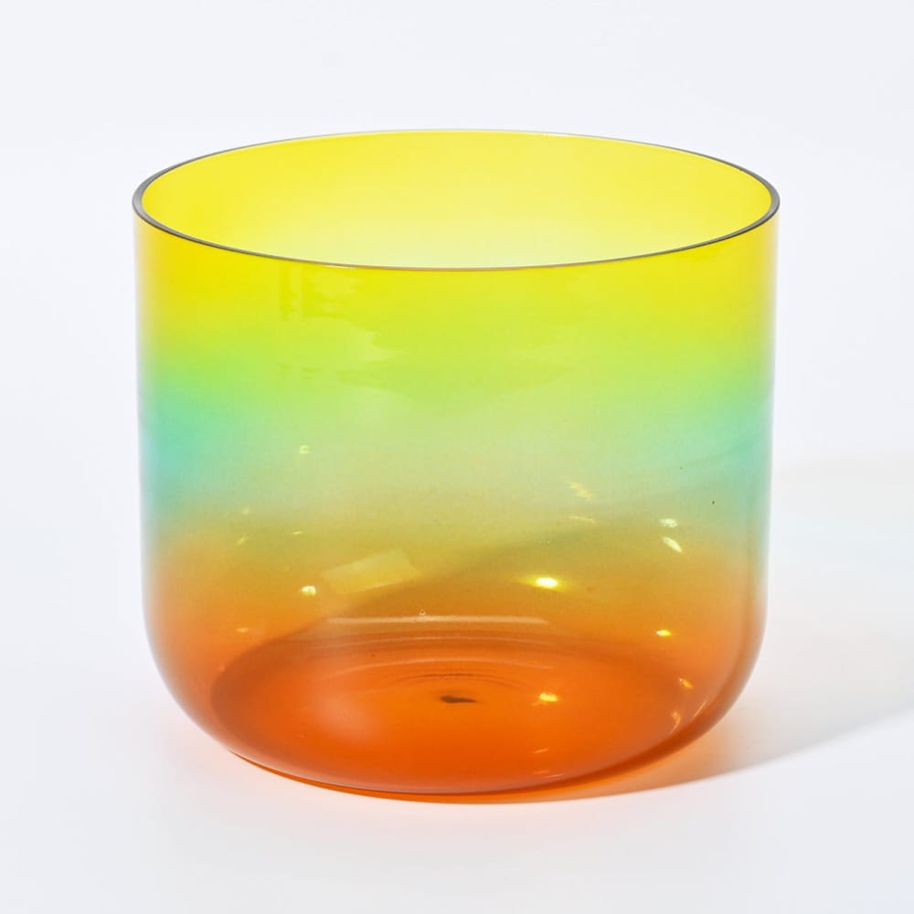 Alchemy Clear Rainbow E Note Crystal Singing Bowl - clear rainbow bowl - On sale