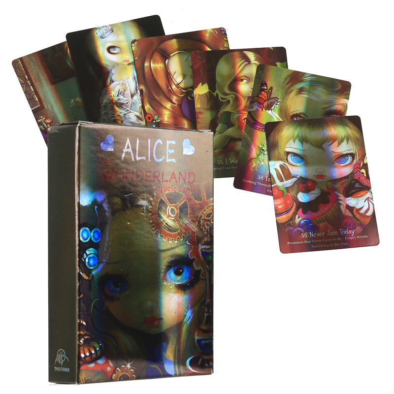 Alice Wonderland Oracle Cards Meditation Deck