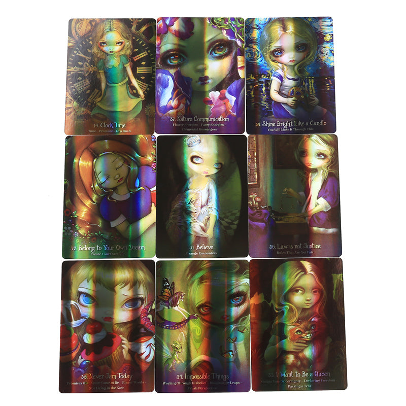 Alice Wonderland Oracle Cards Meditation Deck