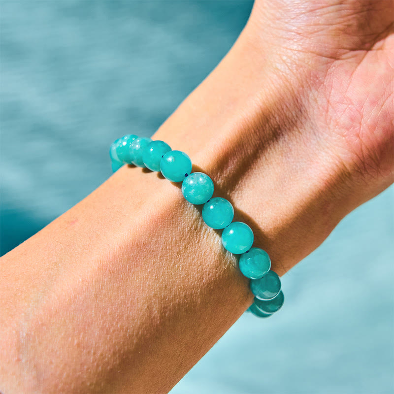 Amazonite Bracelet for Positive Balance and Healing