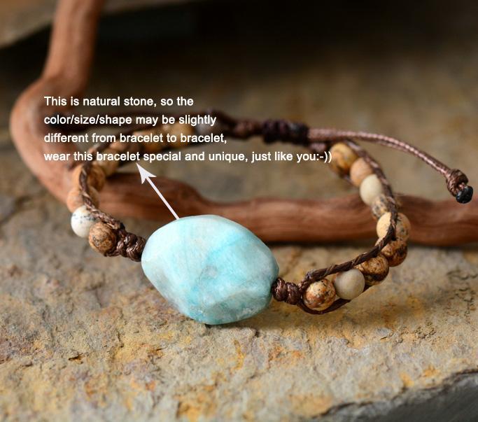 Amazonite Chakra Bracelet for Harmony and Balance