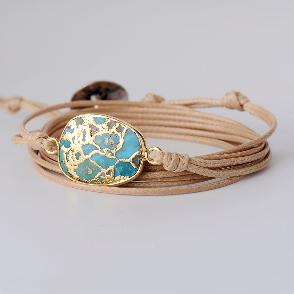 Amazonite Bracelet for Courage and Tranquility
