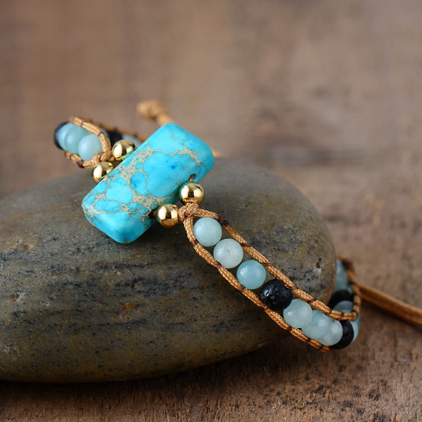Amazonite Tranquility Bracelet: Balance & Harmony