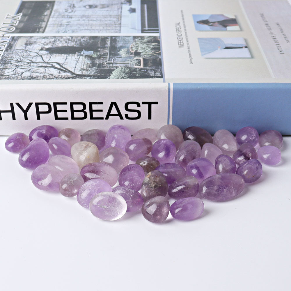 Amethyst Crystal Tumbles 18-20mm Polished Healing Stones