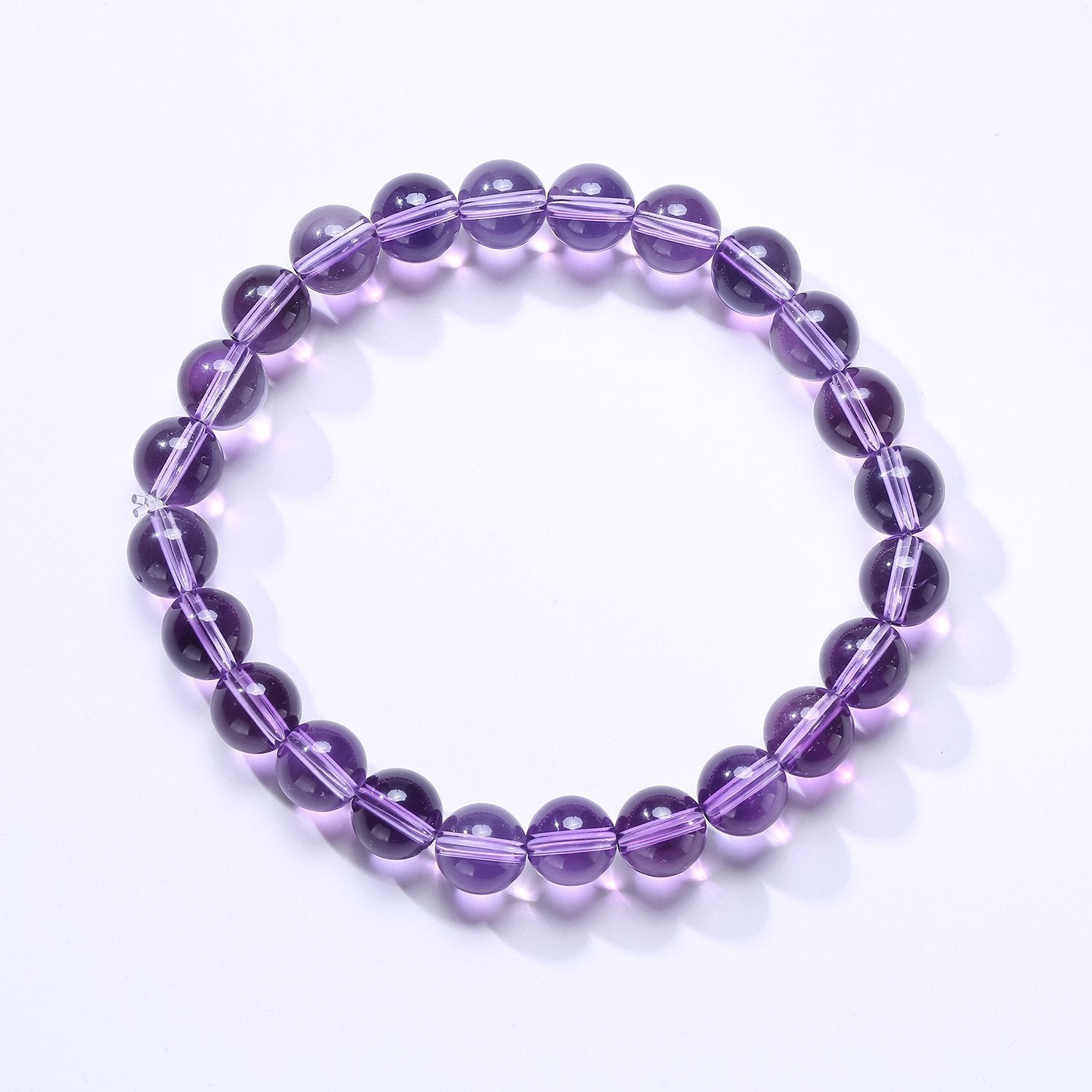 Amethyst Serenity and Balance Bracelet