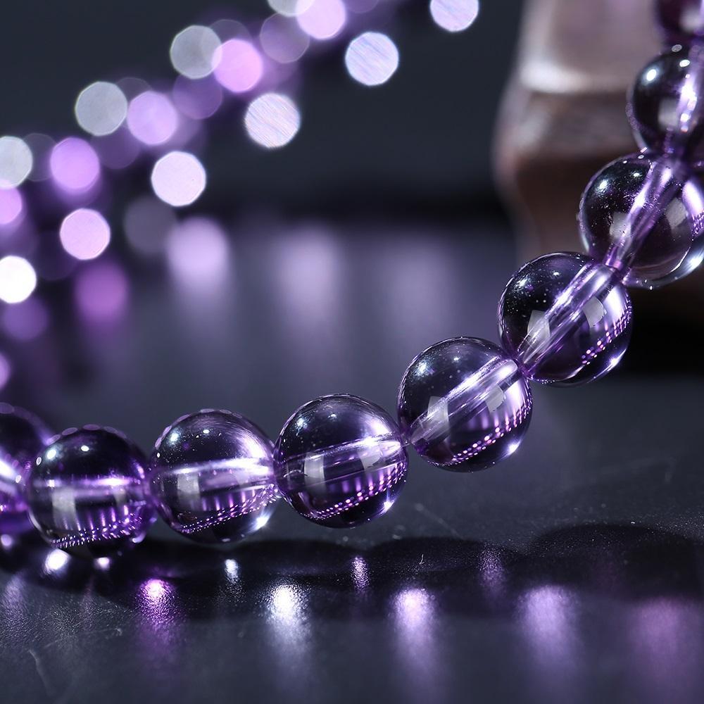 Amethyst Serenity and Balance Bracelet