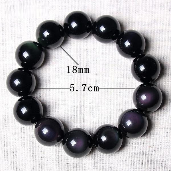 Apache Tear Healing Energy Beaded Bracelet