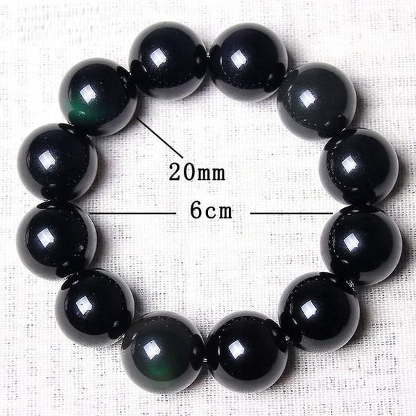 Apache Tear Healing Energy Beaded Bracelet