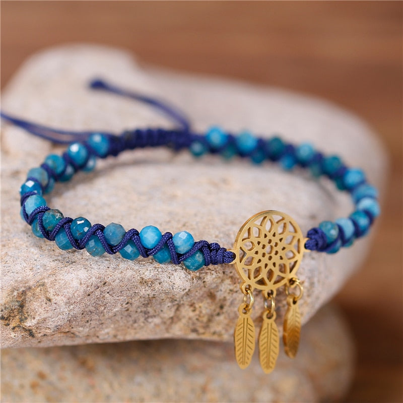 Apatite Chakra Bracelet for Spiritual Growth
