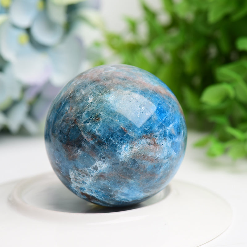 Apatite Crystal Sphere 2-3 inch Energy Healing Orb