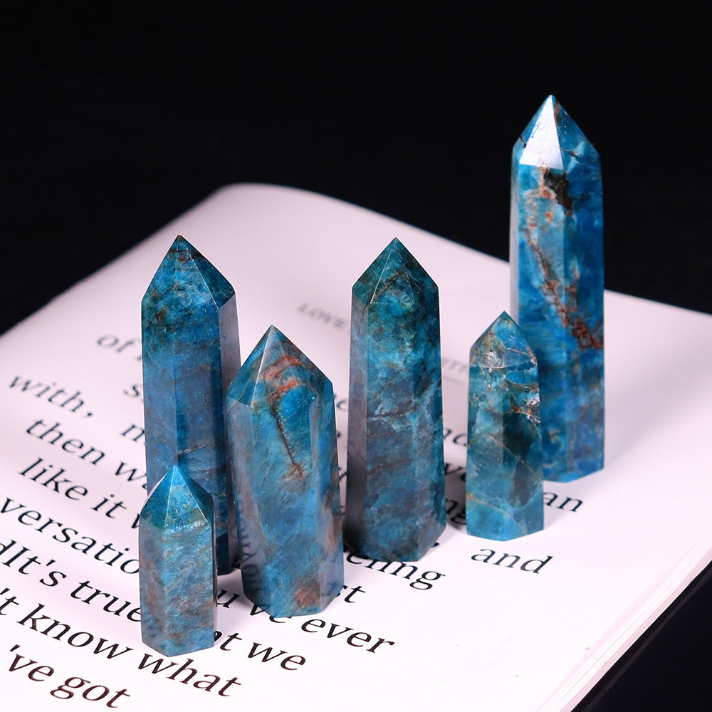 Apatite Crystal Tower for Positivity and Growth