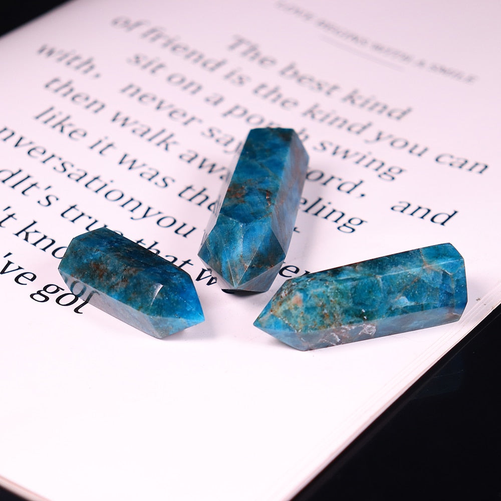 Apatite Crystal Tower for Positivity and Growth