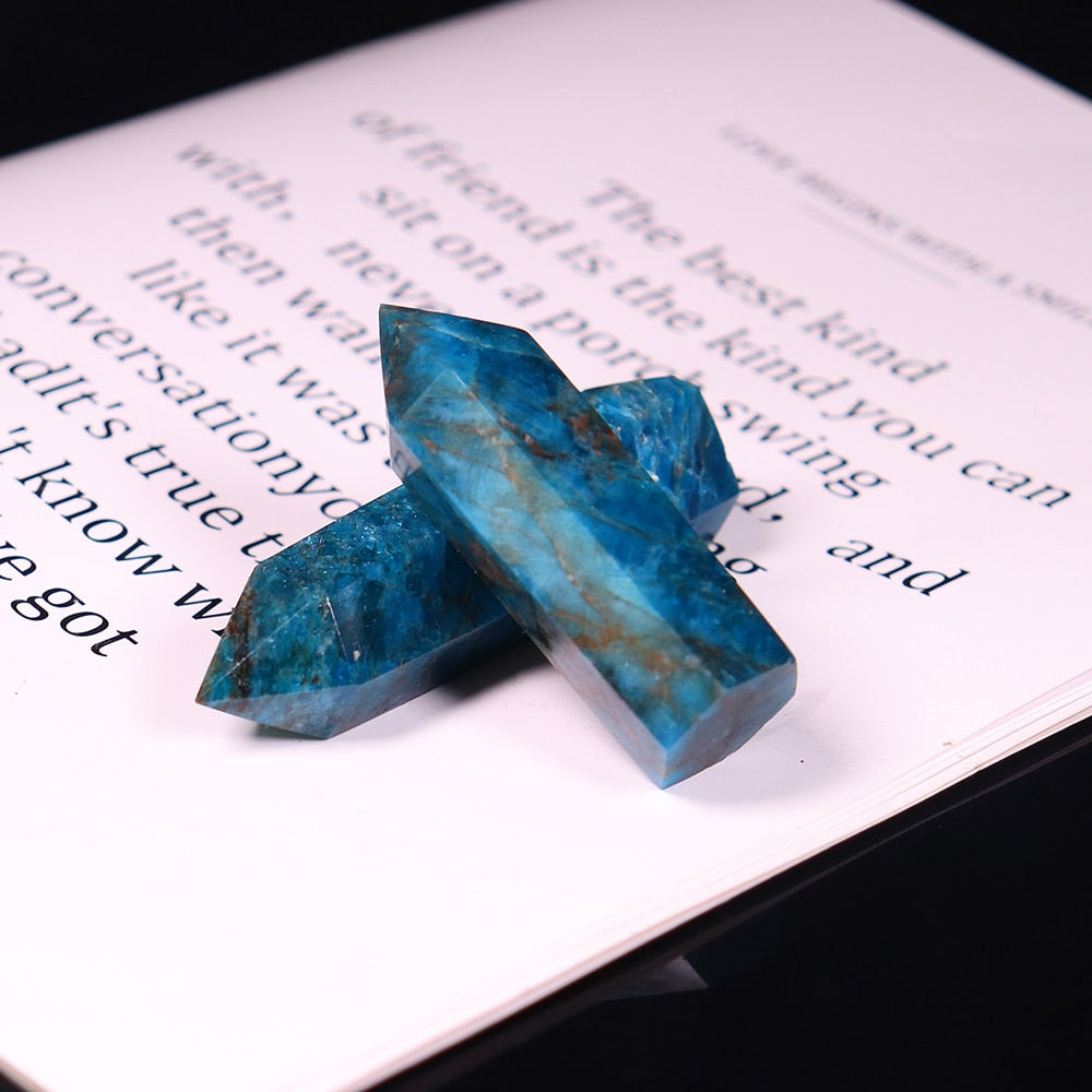 Apatite Crystal Tower for Positivity and Growth