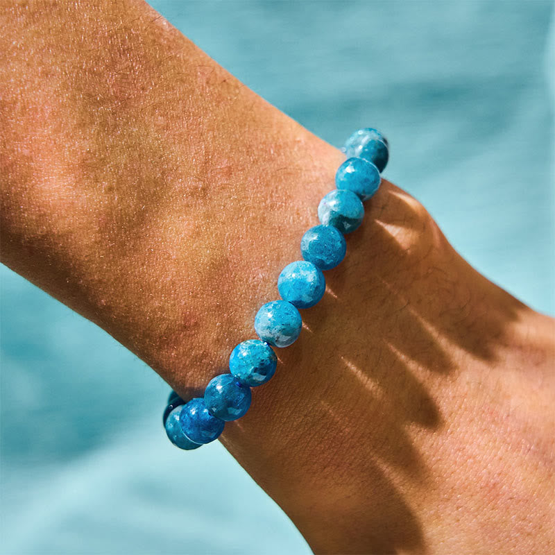 Apatite Motivation Bracelet for Spiritual Growth