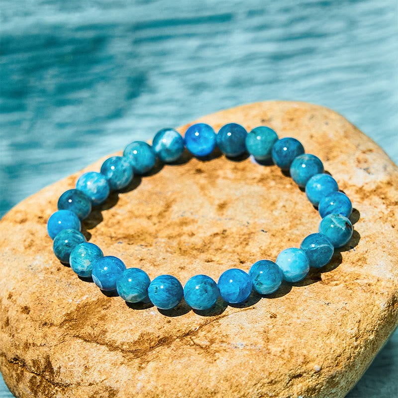 Apatite Motivation Bracelet for Spiritual Growth