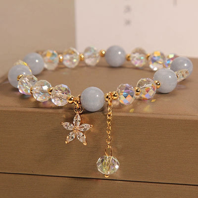 Aquamarine Bracelet Natural 14-16cm Wrist Peace Jewelry