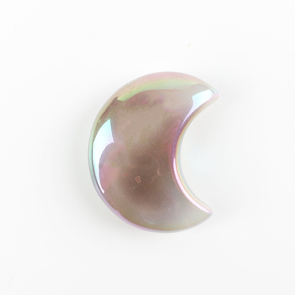 Aura Angel Druzy Agate Crystal Carving 2-2.5 inch