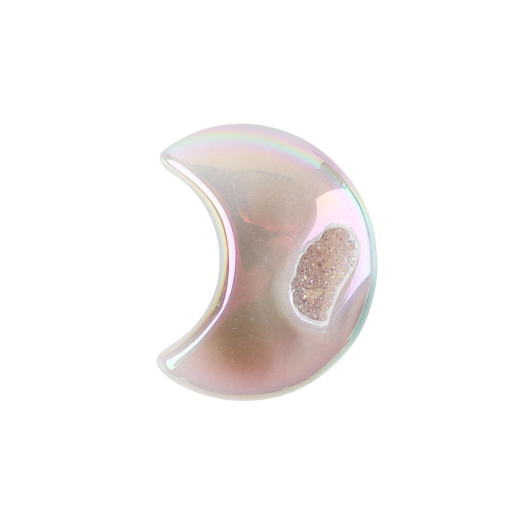 Aura Angel Druzy Agate Crystal Carving 2-2.5 inch