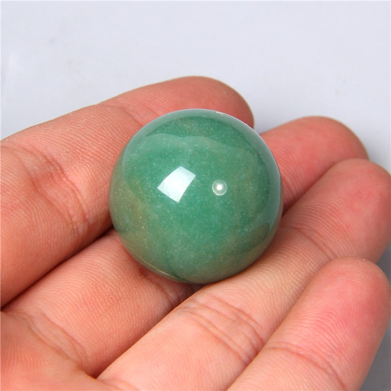 Aventurine Crystal Ball - Fortune and Harmony
