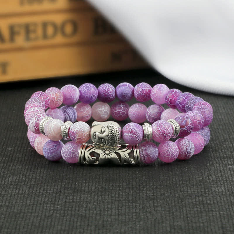 Unisex Tiger Eye & Red Turquoise Protection Bracelet Set