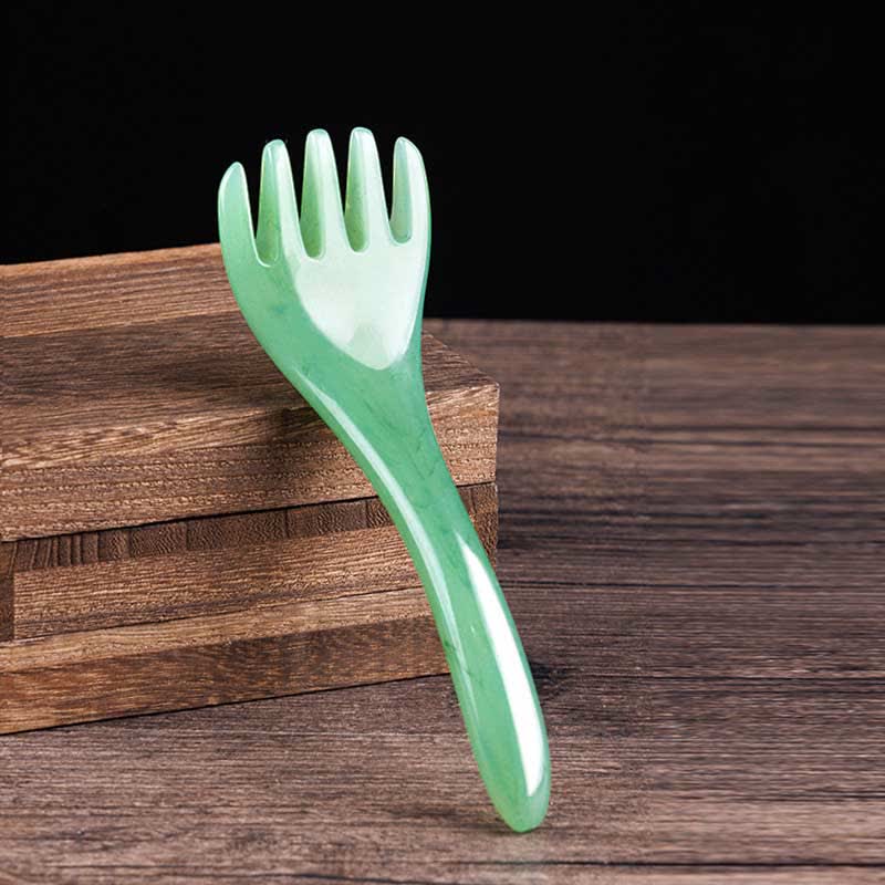 Resin Gua Sha Massage Comb for Skin Elasticity & Healing