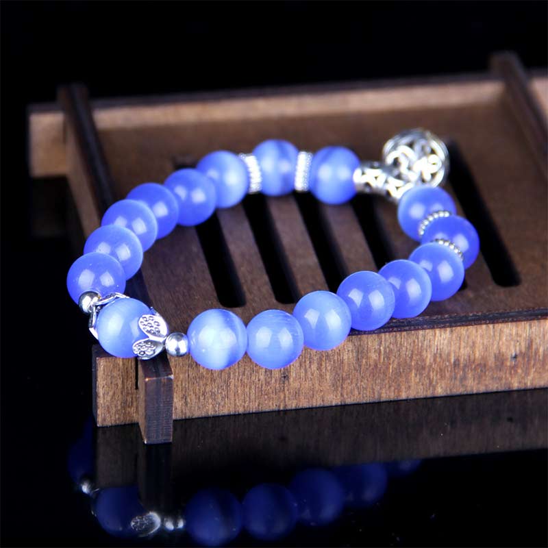Chrysoberyl Cat Eye Lucky Bracelet | 10mm Handmade Natural