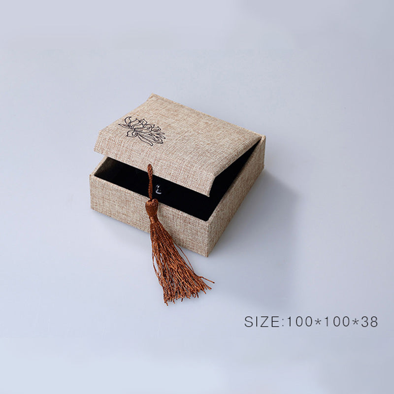 Lotus Pattern Jewelry Storage Box | Zen Decor Gift