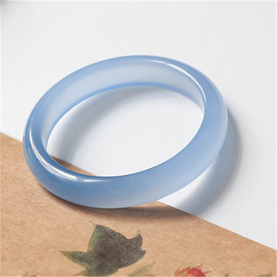 Blue Chalcedony Emotional Balance Bracelet 54mm