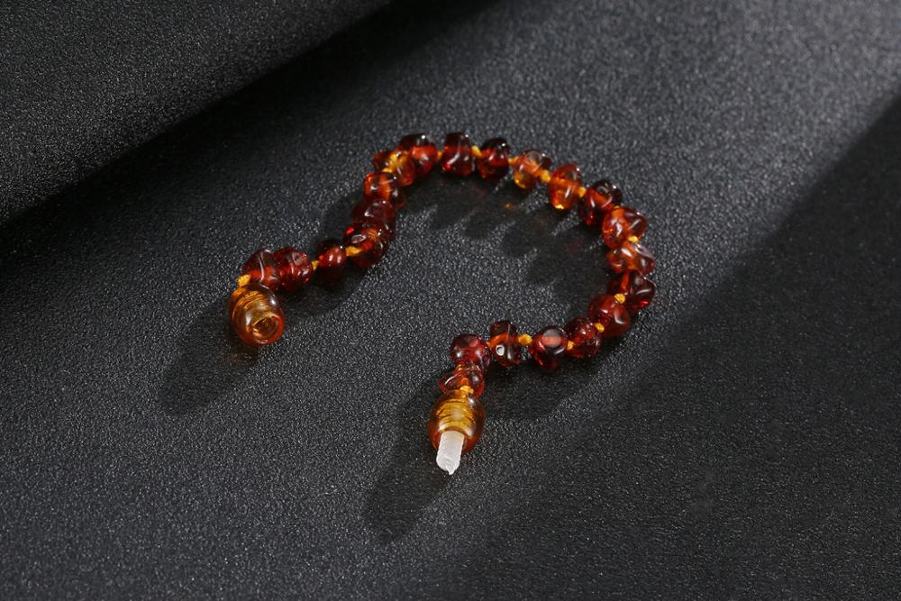 Baltic Amber Bracelet for Positivity and Balance